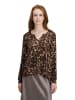 CARTOON Casual-Bluse in Braun