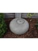 Kiom Led Gartenbrunnen FoShell 54 x 27 x 54 in Steingrau