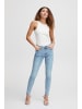 Pulz Jeans PZJOY skinny fit in Light Blue Denim