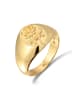 KUZZOI Ring 925 Sterling Silber in Gold