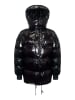 SikSilk Winterjacke High Shine Puffer in Black