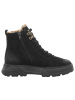 Paul Green Schnürstiefelette in schwarz