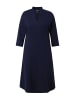 Ulla Popken Midikleid in dunkles marine