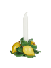 Butlers Kerzenhalter LEMON Zitronen in Gelb