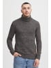 !SOLID Rollkragenpullover in grau