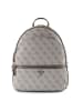 Guess Manhattan II Daypack 33 cm in dark taupe logo