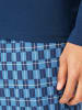 Schiesser Pyjama Casual Essentials in Dunkelblau