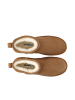 Bianco Plateaustiefel in Cognac