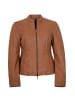 JILANI Lederjacke Lammnappa in Camel
