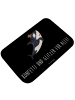 Mr. & Mrs. Panda Badematte Orca Zylinder mit Spruch in Schwarz