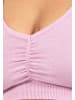 SMILODOX Sport BH Batik Scrunch Icon in Rose