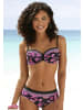 LASCANA Bikini-Hose in schwarz-pink