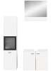 ebuy24 Badmöbelset Boston Weiß 102 x 33 cm