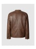 Pepe Jeans Lederjacke in Braun