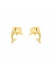 Amor Ohrstecker Gold 375/9 ct in Gold