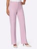 WITT WEIDEN Bügelfalten-Hose in rosé