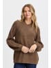 Fransa Strickpullover FRBEVERLY Loose fit in Rain Drum Melange