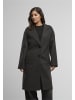 Urban Classics Coat in anthracite melange