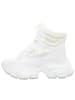 Buffalo Schnürstiefelette in weiss