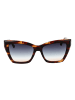 Ana Hickmann Frauen Sonnenbrille Katzenauge Braun