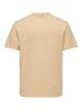 Only&Sons Weiches Rundhals T-Shirt Kurzarm ONSSMART Basic Shirt in Gelb