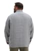 Marc O'Polo Haifischkragen-Hemd shaped in Medium Blue