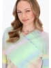 myMo Sweater in lime multicolor