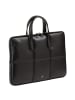 DuDu Togean Laptoptasche Leder 36 cm in black