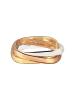 Elli Ring 925 Rosegold in Dreifarbig