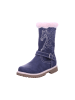 Indigo Stiefel Mit Tex-Membran in blau