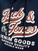 Jack & Jones Kapuzenpullover in Sky Captain