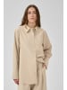 My Essential Wardrobe Langarm - Hemd VittaMW Casual fit in Brown Rice W. Stripe