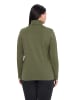 Ulla Popken Shirt in dunkel khaki
