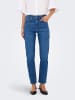 ONLY Straight-Fit jeans in Medium Blue Denim
