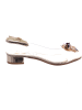 LAURA VITA Damensandalette elegant  bis 45 mm Absatz  in  Gold