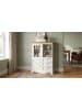 Feldmann-Wohnen Vitrine Belluno Elegante Kiefer Natur / Kiefer weiß lackiert 89 / 44 / 130cm