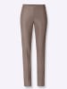 Heine Lederimitat-Leggings in taupe