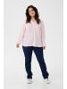 KAFFE curve Langarm-Bluse KCmahlena in Lilac Snow
