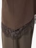 Noisy may T-Shirt in Chocolate Brown1