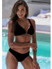 French Connection Triangel-Bikini in schwarz