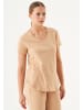 Organication T-Shirt "TUBA" in Beige