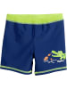 Playshoes Badehose "UV-Schutz Short Krokodil" in Blau