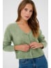 Kaffe Strickjacke KAmelania Baggy fit in Sea Spray Melange