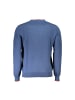 North Sails Blau Grau Bio Baumwolle Herren Pullover