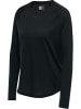 Hummel Sportshirt in Schwarz