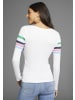 Kangaroos Langarmshirt in weiß