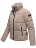 Navahoo Steppjacke Frostherz XIV in Taupe Grey