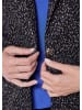 GOLDNER Hüftlanger Businessblazer, Multicolor in marine / gemustert