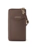 Lazarotti Bologna Leather Handytasche Leder 11 cm in taupe