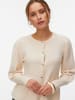 Vero Moda Strickjacke in Eggnog